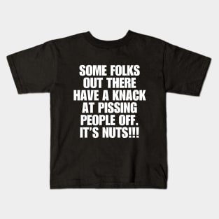 It's nuts out there! Kids T-Shirt